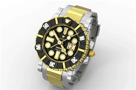 lego rolex horloge|Rolex swiss dive watch.